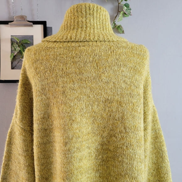 TopShop Oversized Roll Neck Pull Over Sweater Dress 0-2 - Picture 6 of 12